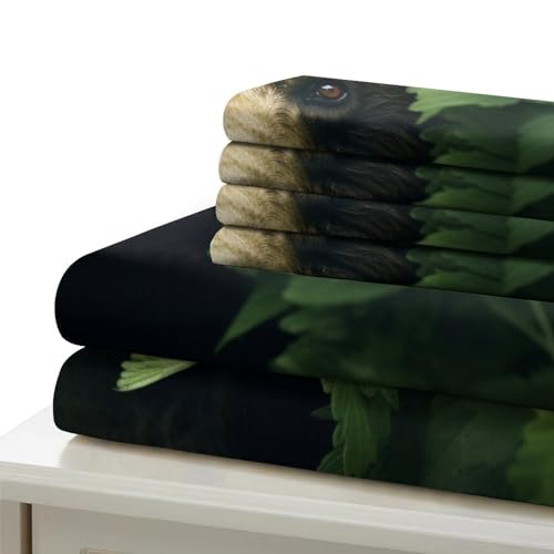 Housse de couette ours en microfibre premium 3D à fermeture éclair - 6