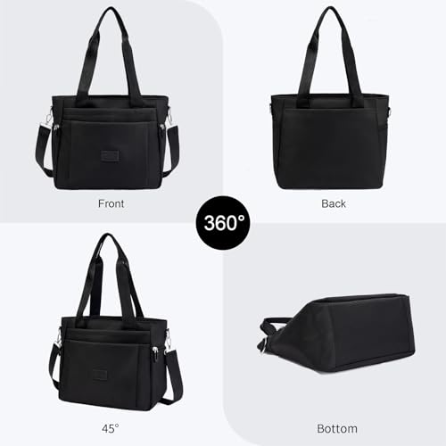 Bolso Tote para mujer con múltiples bolsillos y asas miniatura 5