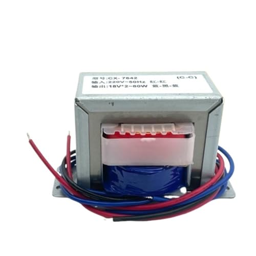Transformateur 80W Ei76 pour conversion 220V 12V avec isolation maximale AC