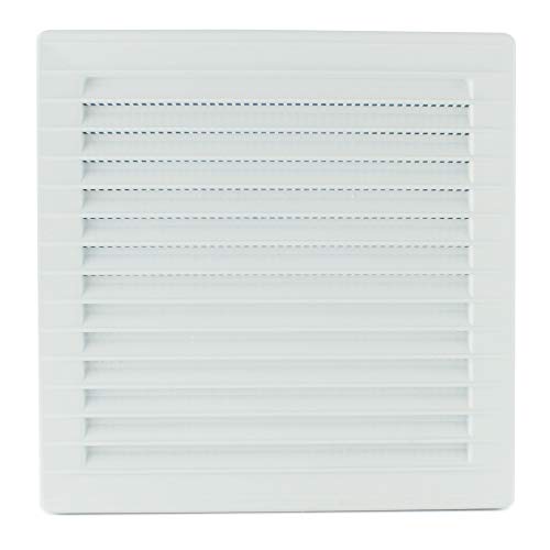 MKK Ventilation Grille Square 170 x 170 mm Diameter 100 mm White - Image 2