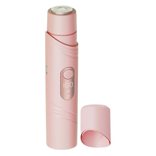 Afeitadora eléctrica para mujer, afeitadora eléctrica 2 en 1 | Recortadora de pantalla digital LCD de doble cabezal lavable recargable impermeable para brazo, bikini personal privado