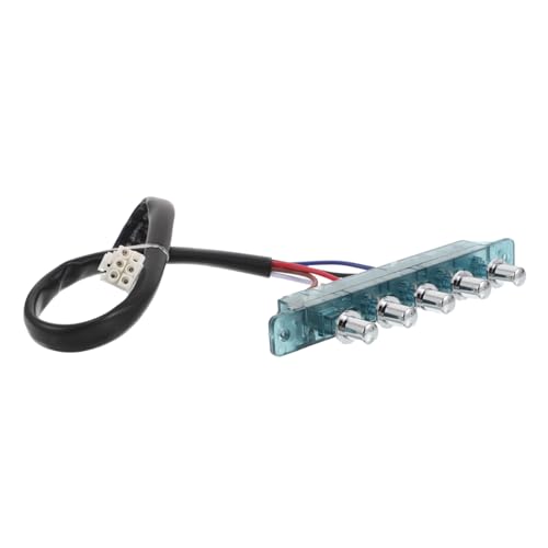 ANDRESLAD レンジフードスイッチ 押しボタンスイッチ制御基板 キッチン用ユニバーサル交換ボタン 簡単取り付け 多用途対応