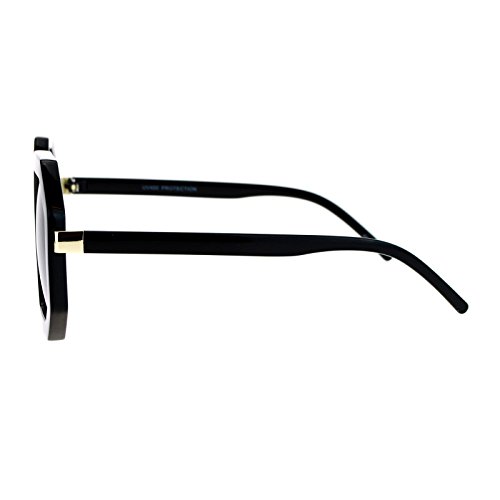 JuicyOrange Octagon Shape Sunglasses Womens Unique Oversized Fashion Shades4