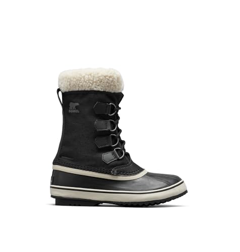 Sorel WINTER CARNIVAL WATERPROOF Schneestiefel für Damen, Schwarz (Black x Stone), 39 EU