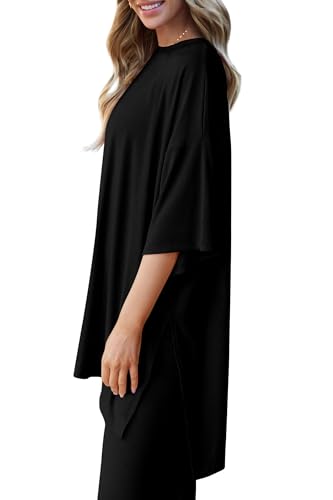 PRETTYGARDEN Two Piece Sets For Women Summer Fashion Lounge Matching Set 2025 Travel Vacation Airport Outfits Clothing
