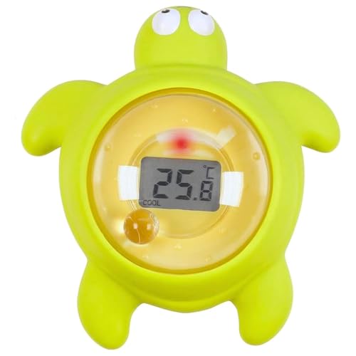 TensCare Tortoo - Digitales Badethermometer Und Baby Badespielzeug