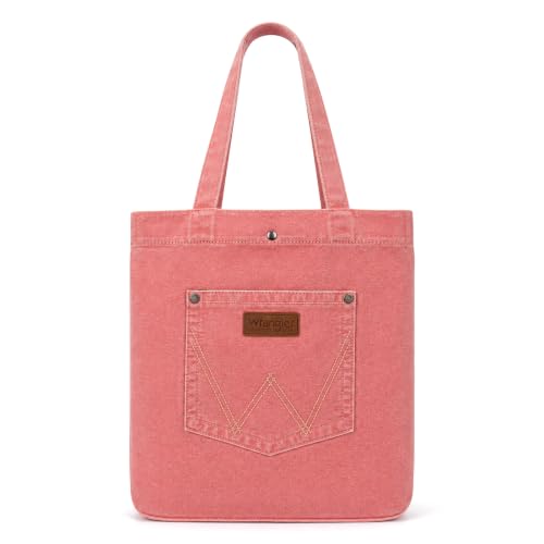 Image of Montana West Wrangler Denim Tote Bag for Women Purses for Work Travel Everyday