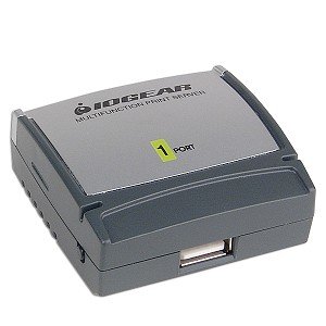 IOGEAR GMFPSU01C 1-Port 10/100Mbps Multi-Function USB Print Server