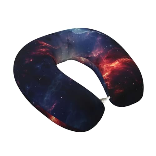 Almohada de viaje de espuma viscoelástica negra miniatura 2
