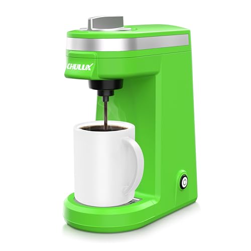 CHULUX Mini Single Serve Coffee Maker for K Cup Capsule, Tiny Small Size Coffee Machine for One...
