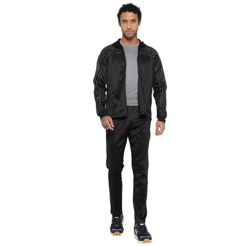 Image of OFF LIMITS Men's Polyester Elan Track Suit (Black X-Large)