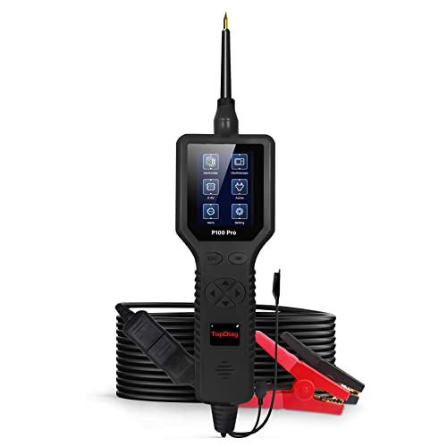 LUGU Testador de circuito de carro 9-30v P100 pro au tivo 12v 24v Kit de s de circuito de alimentaçã