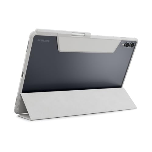 Image of Spigen for Galaxy Tab S11 Ultra Case (2025), Air Skin Pro Detachable Magnetic Cover with Clear Transparent Back and Pencil Holder, Gray