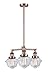 Innovations Lighting 207-AC-G532-LED Small Oxford 3 Light Chandelier Part of The Franklin Restoration Collection