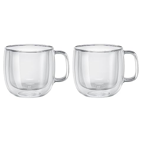 ZWILLING J.A. Henckels Cappuccino Glass Mug Set Cover