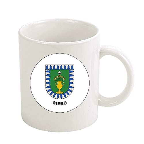 MUG COAT OF ARMS SURNAME LINEAGE ARMS OF SIERO POLA DE SIERO ASTURIAS