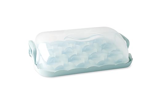 Nordic Ware Cakes and Cupcakes Carrier, Blue
