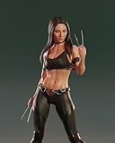 Laura Kinney X-23 25cm Figure/Statue, SLA/Pla Printed,Painted,Handmade,Collectible