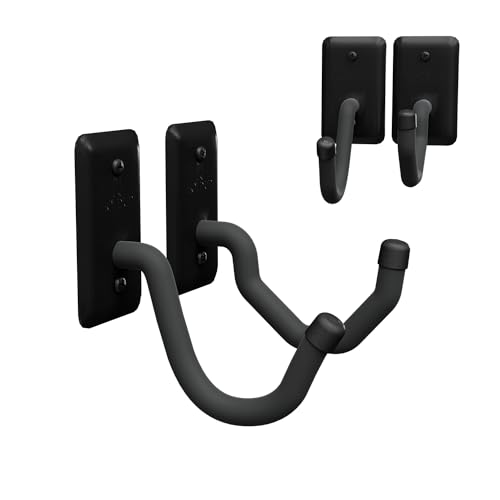 Hold Up Displays Horizontal Gun Rack Storage and Shotgun Hooks Store Any Rifle Shotgun and Bow - Heavy Duty Steel - HD04-FW (2 Pack) Made in USA