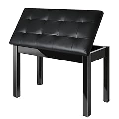 Duet Piano Bench-black