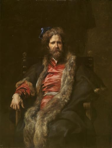 Toile Portrait Peintre Ryckaert Van Dyck pour Salon sans Énergie