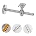 HOLIDYOYO Adjustable Stair Railing Wall Bracket Handrail Brackets Metal Railing Hardware Suitable for Office or Deck