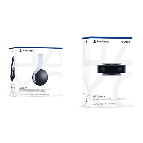 Sony Pulse 3D-Wireless Headset [Playstation 5] + Sony HD-Kamera [Playstation 5]