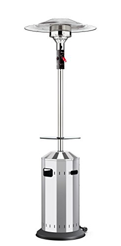 Enders GLASTISCH für ELEGANCE 5062, Terrassenheizer- Zubehör, Heizpilz-2