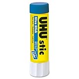 Saunders UHU Glue Stick, 0.29 oz, Purple (99601)