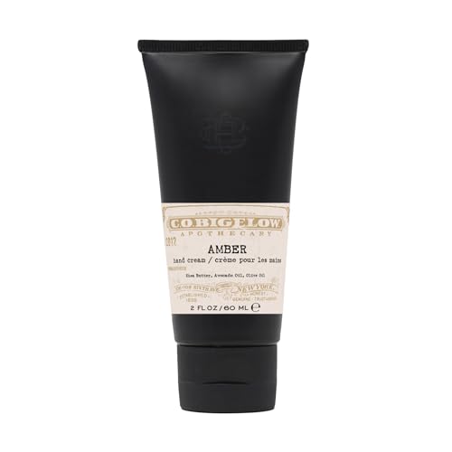 C.O. Bigelow Iconic Collection Amber Hand Cream, Scented Hand Lotion with Shea Butter, Avocado Oil and Olive Oil, 2 fl oz