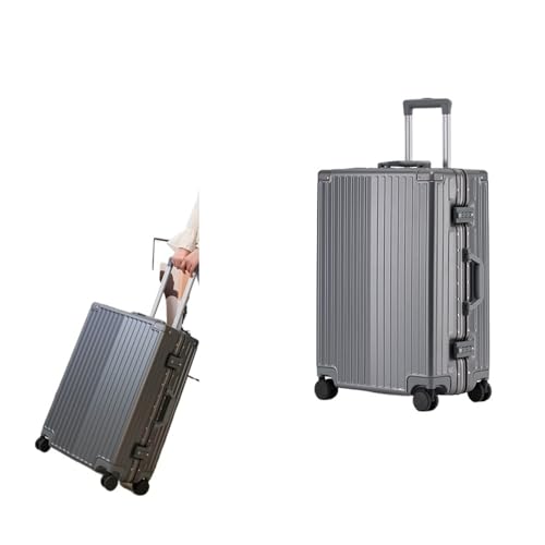 Travel Suitcase Universal Wheel Luggage Men and Women Large Size Trolley Case Password Boarding Bag(6,24 Inches)2