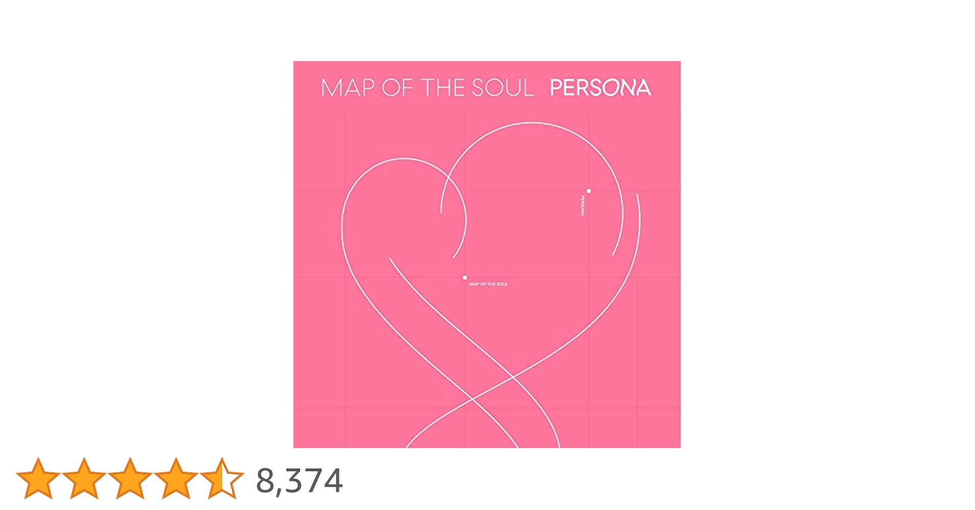 BTS ペルソナ四形態 MAP OF THE SOUL : PERSONA [輸入盤][4形態セット][CD] - BTS