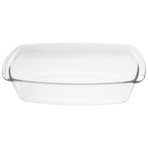 Plato rectangular de vidrio para hornear con distribución uniforme de calor para tiramisú 2