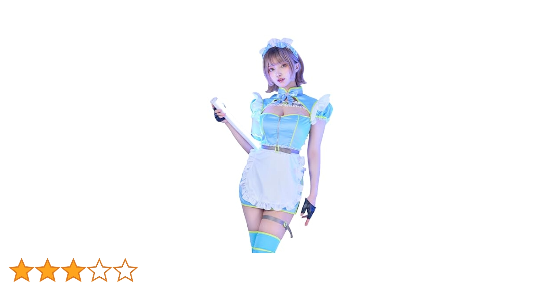 Amazon.co.jp: [Malymoon] コスプレ サイバー メイド