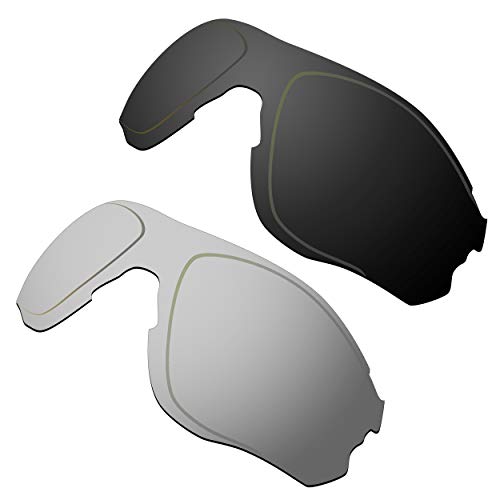 Lentille Oakley EV-zero OO9308 rechange noir titane idéale pour le cyclisme et le running