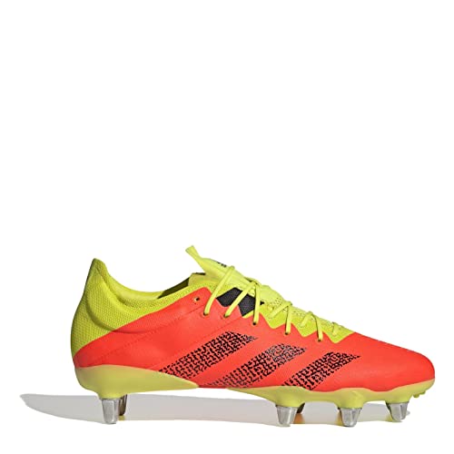 adidas Unisex Kakari Z.0 (SG) Gymnastikschuh, Solar Red Core Black Acid Yellow, 48 2/3 EU