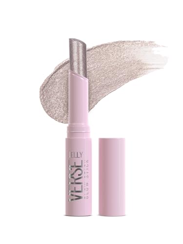 Image of Swiss Beauty Jelly Verse Eyeshadow Glow Stick | Rich Colour Payoff | Crease-Proof | Sparkling Shine | 6 Stellar Shades | Shade- 1. Star Shower, 3g