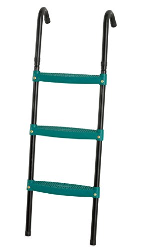 Upper Bounce 40 inch, 3-Step Trampoline Ladder – Black Coated, Rust Resistant Trampoline Ladder...