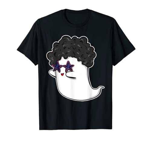 Funny Scary Spooky Retro Disco Fantasma Halloween Ropa Camiseta