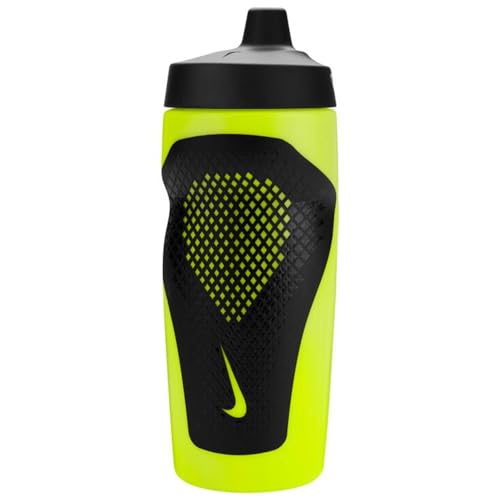Image of Nike REFUEL BOTTLE GRIP 18 OZ - VOLT /BLACK /BLACK, 532 ML