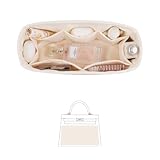 KINGS IN BAG バッグインバッグ 軽量 収納整理 サテン エルメスケリー用（クレ、ケリー25用）
