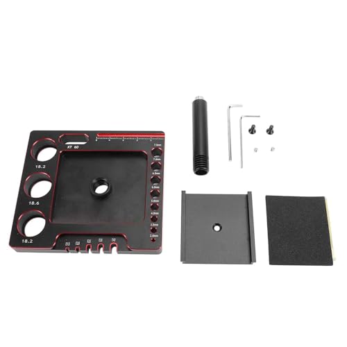 Support de travail voiture RC de précision en aluminium rigide durable - 6