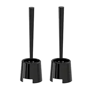 Plastic Toilet Brush Pack Of 2 Bolmen Black