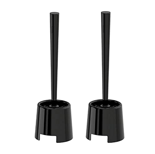 Ikea Toilet Brush Pack of 2, Black, Polypropylene, Steel