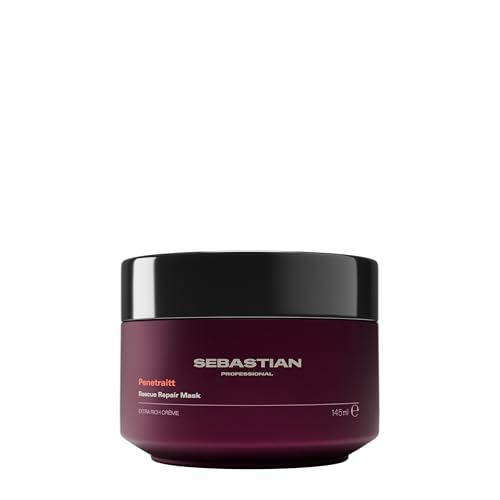 Sebastian Professional Penetraitt Deep Repair & Strengthening Masque | For Damaged & Color Treated Hair | 5.1 fl oz