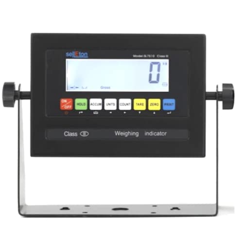 Báscula de suelo industrial SellEton 48" x 72" con indicador miniatura 3