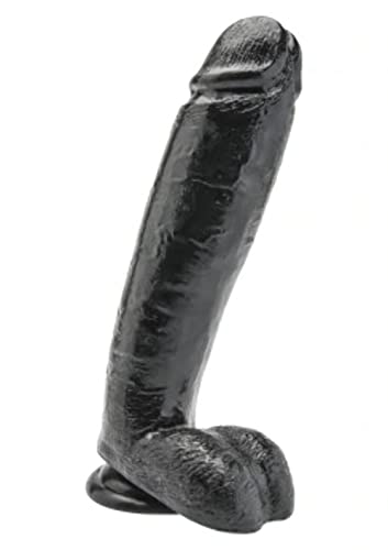 ToyJoy Dildo 10 Inch avec Balls Noir