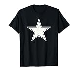 Diseño de camiseta gráfica de estrellas.