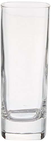 Luigi Bormioli Strauss 9 oz Hi-Ball Drinking Glasses (Set Of 6) : Ultra Clear Glass, Laser Cut Rim, Lead-Free, Elegant Drinking Glassware, Dishwasher Safe, Fine Quality