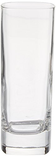 Luigi Bormioli Strauss 9 oz Hi-Ball Drinking Glasses (Set of 6), Clear, 6 Count